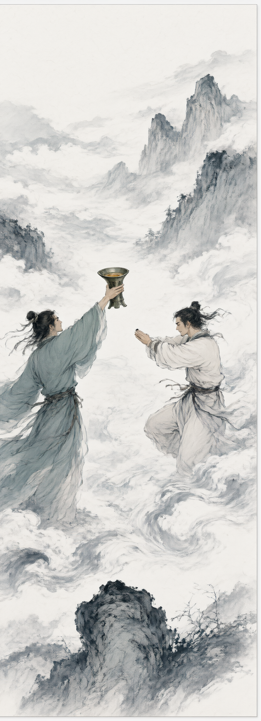 下联：诗酒拳游，豪情逸兴展今风
